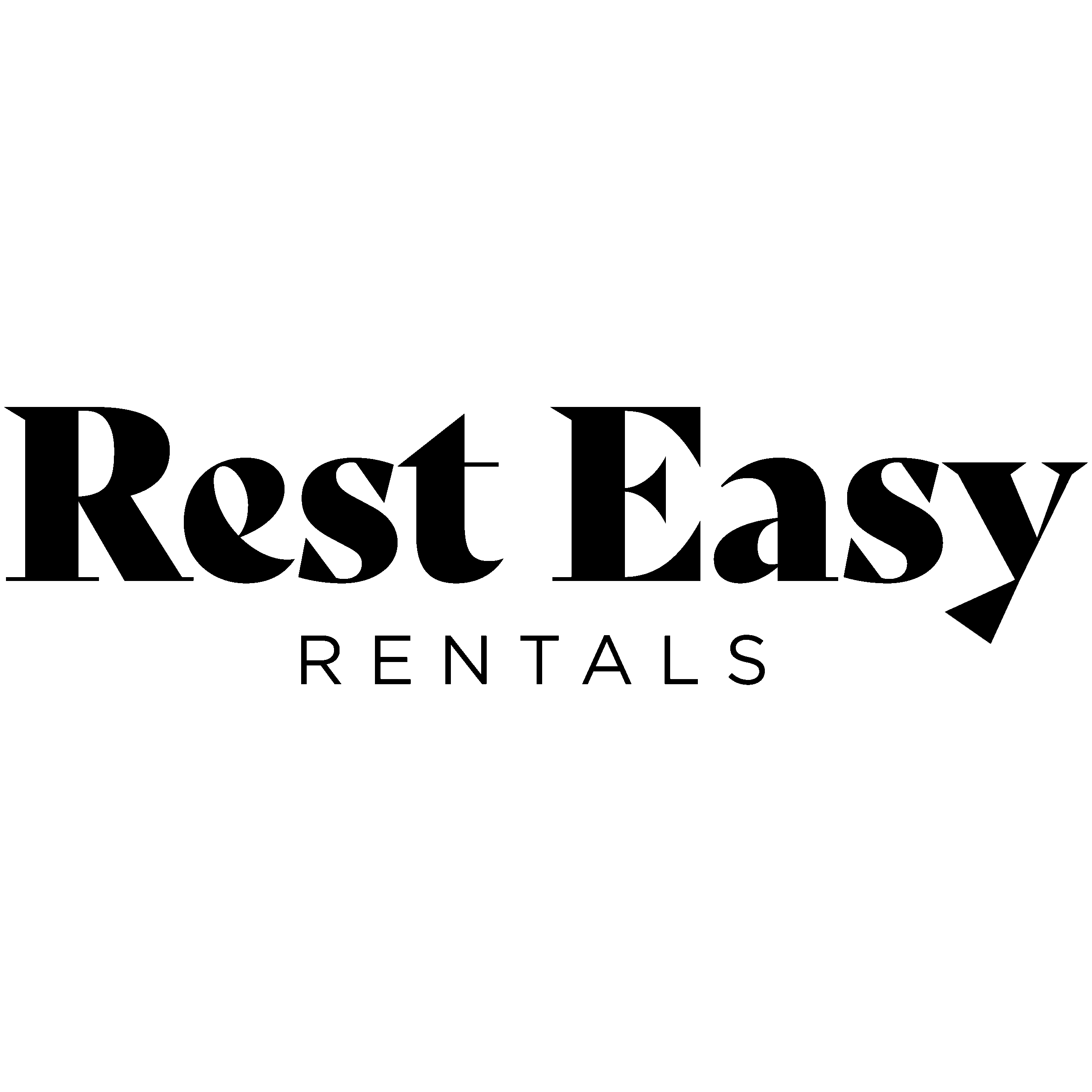Rest Easy Rentals logo